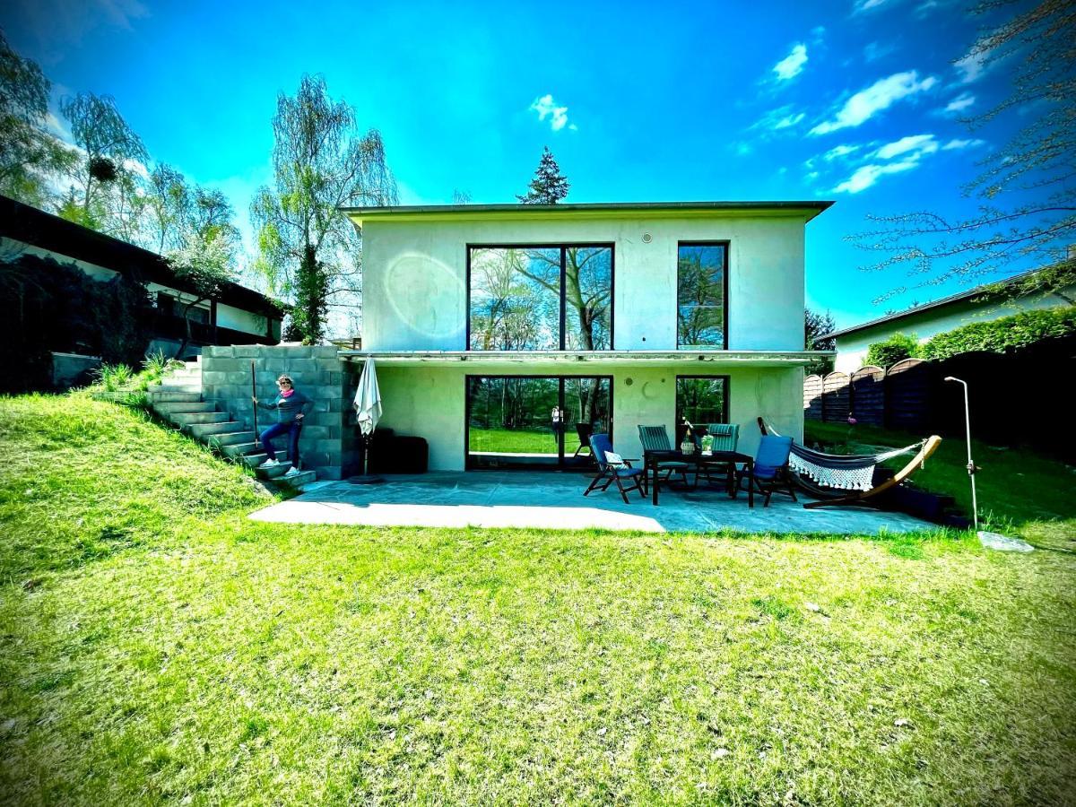 שווילווזי 100M2 Fewo Im Haus Am See Mit Garten Bei Potsdam מראה חיצוני תמונה